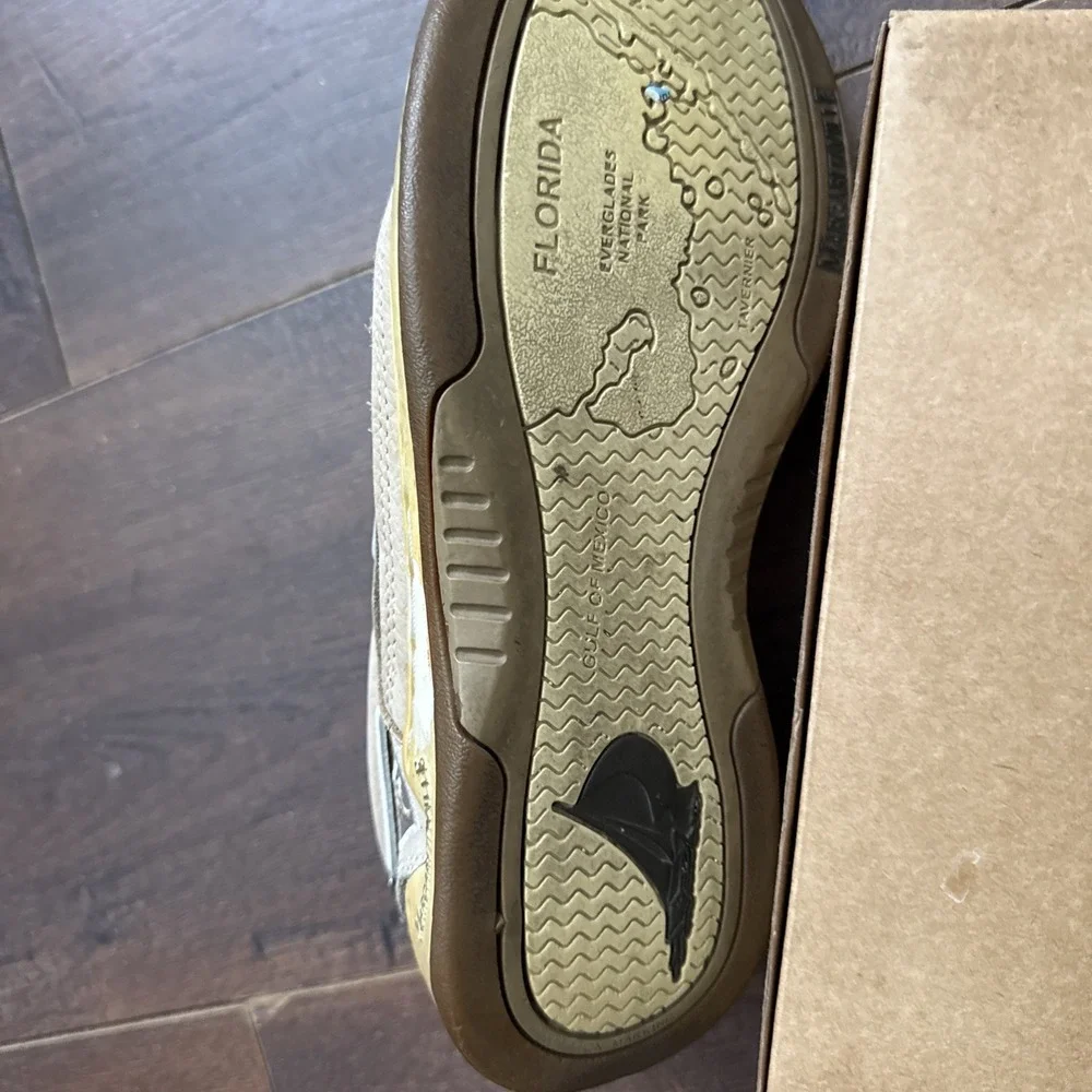 Margaritaville Slip On Loafers Boat Shoes Brown Mens Size‎ 8 MG8002B